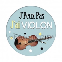 j'peux pas j'ai violon