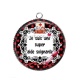 Pendentif Cabochon Argent - super aide soignante