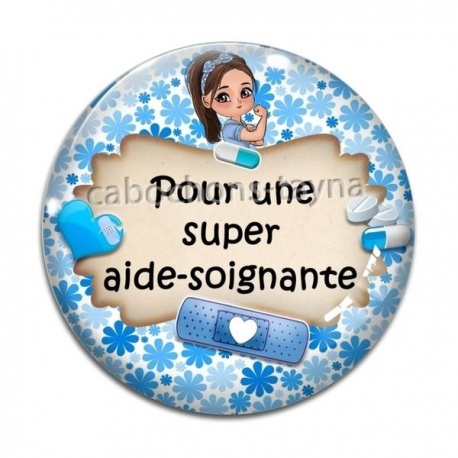 Cabochon Verre - super aide soignante