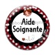 Cabochon Verre - aide soignante