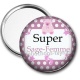 Miroir de poche - super sage femme