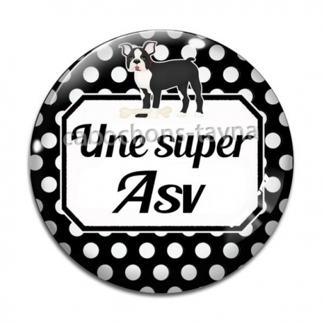Cabochon Verre - une super super ASV