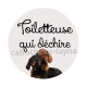 toiletteuse qui déchire