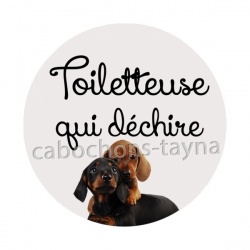 toiletteuse qui déchire