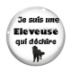 Cabochon Verre - je suis une éleveuse qui déchire