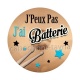 j'peux pas j'ai batterie