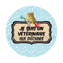 je suis un vétérinaire qui déchire