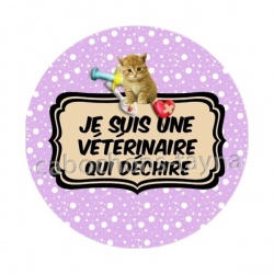 je suis une vétérinaire qui déchire