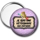 Miroir de poche - je suis une vétérinaire qui déchire