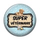 Cabochon Résine - super vétérinaire