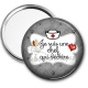 Miroir de poche - je suis une chef qui déchire