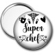 Miroir de poche - super chef