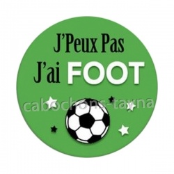 j'peux pas j'ai foot