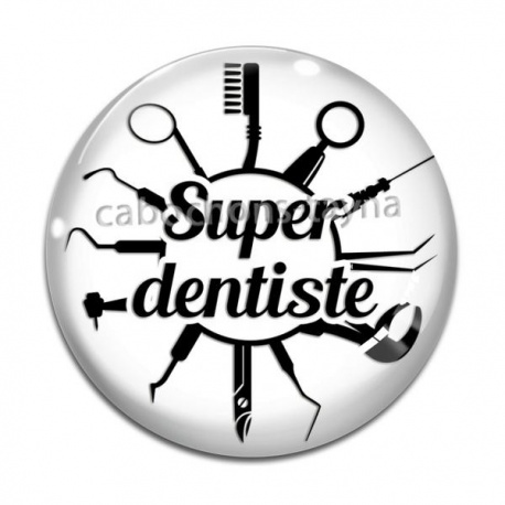 Cabochon Verre - super dentiste