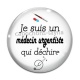 Cabochon Verre - je suis un médecin urgentiste qui déchire