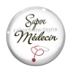 Cabochon Verre - super médecin