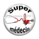 Cabochon Verre - super médecin