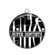 Pendentif Cabochon Argent - super dentiste