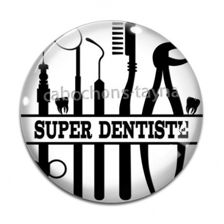 Cabochon Verre - super dentiste