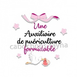 une auxiliaire de puériculture formidable