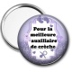 Miroir de poche - pour la meilleure auxiliaire de crèche