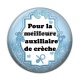 Cabochon Résine - pour la meilleure auxiliaire de crèche