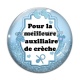 Cabochon Verre - pour la meilleure auxiliaire de crèche