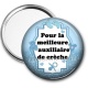 Miroir de poche - pour la meilleure auxiliaire de crèche