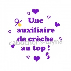 une auxiliaire de crèche au top