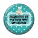 Cabochon Résine - auxiliaire de puériculture qui déchire