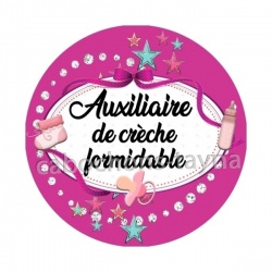 une auxiliaire de crèche formidable