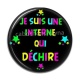 Cabochon Résine - je suis une interne qui déchire