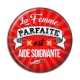 Cabochon Résine - la femme parfaite est aide soignante
