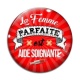 Cabochon Verre - la femme parfaite est aide soignante