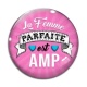 Cabochon Verre - la femme parfaite est AMP
