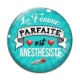 Cabochon Verre - la femme parfaite est anesthésiste