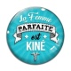 Cabochon Verre - la femme parfaite est kiné