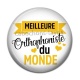 Cabochon Résine - meilleure orthophoniste du monde