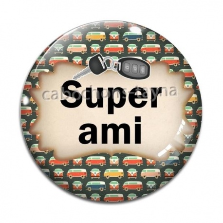 Cabochon Verre - super ami