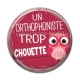 Cabochon Résine - un orthophoniste trop chouette- homme