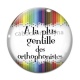 Cabochon Verre - a la plus gentille des orthophonistes