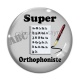 Cabochon Verre - super orthophoniste