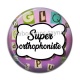 Cabochon Résine - super orthophoniste
