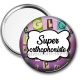 Miroir de poche - super orthophoniste