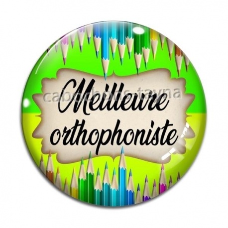 Cabochon Verre - meilleure orthophoniste