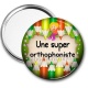 Miroir de poche - une super orthophoniste