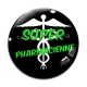 Cabochon Verre - super pharmacienne