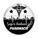 Cabochon Verre - super étudiant en pharmacie