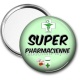 Miroir de poche - super pharmacienne