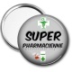 Miroir de poche - super pharmacienne